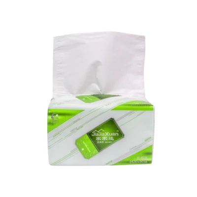 Customized Soft Silk Paper Tissue 12GSM/13.5GSM Face Cleaning Facial Tissue Paper China