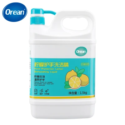 Factory Export 500ml 1L 1.5L 2L Dish Wash Liquid Detergent Use Into Tableware