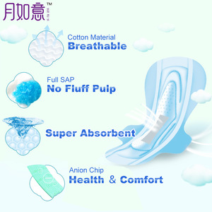 Feminine Hygiene Negative Ion Sanitary Napkin With Customized Logo