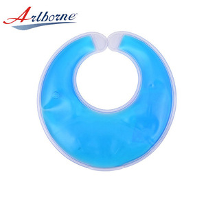 Gel reusable hot nursing therapy pack breast cold pads