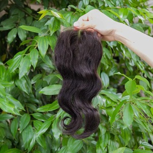 Good-Looking Reasonable Price Soft And Smooth Extensions Artificial Hair Closure Piece Pieces With Closure