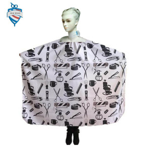 Hair Salon cutting cape printed barber capes hairdressing capes