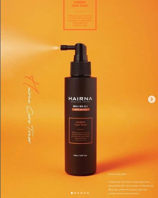 HAIRNA HAIR CARE TREATMENT TONER SHAMPOO  