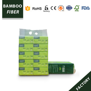 Healthy Anti-bacterial Made in China Factory OEM Bamboo Facial Tissue Paper