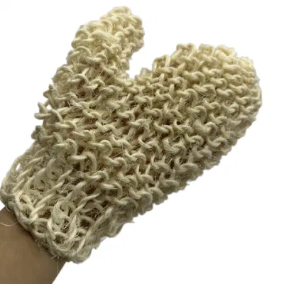 High Quality Handmade Natural Sisal Bath Cleansing Shower Glove