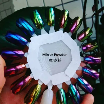 High Quality Super Shinny Powder for Salon Chrome Nail Powder