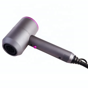 Iron gray and Fuchsia travel hair dryer  1800-2000W supersonic hair dryer  heater