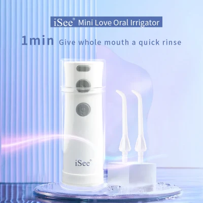 Isee Ipx7 Waterproof 4 Brushing Modes Lovely Colors Mini Love Oral Irrigator