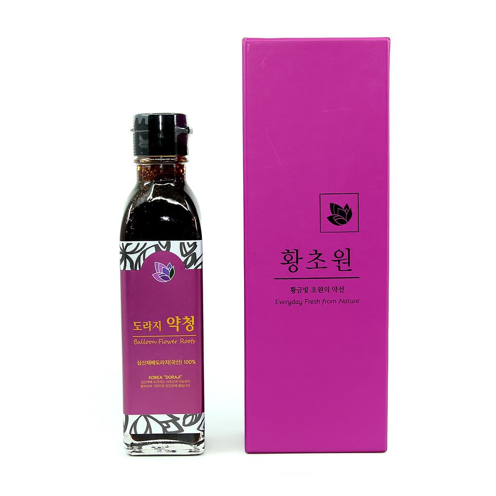 K-doraji Yackchung (100% Balloon Flower Root Concentrate, Korean Traditional Tea), 220ml &amp; 140ml