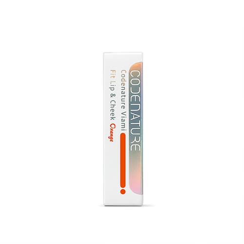 Korean cosmetics - CODENATURE Viami Fit Lip &amp; Cheek Orange 
