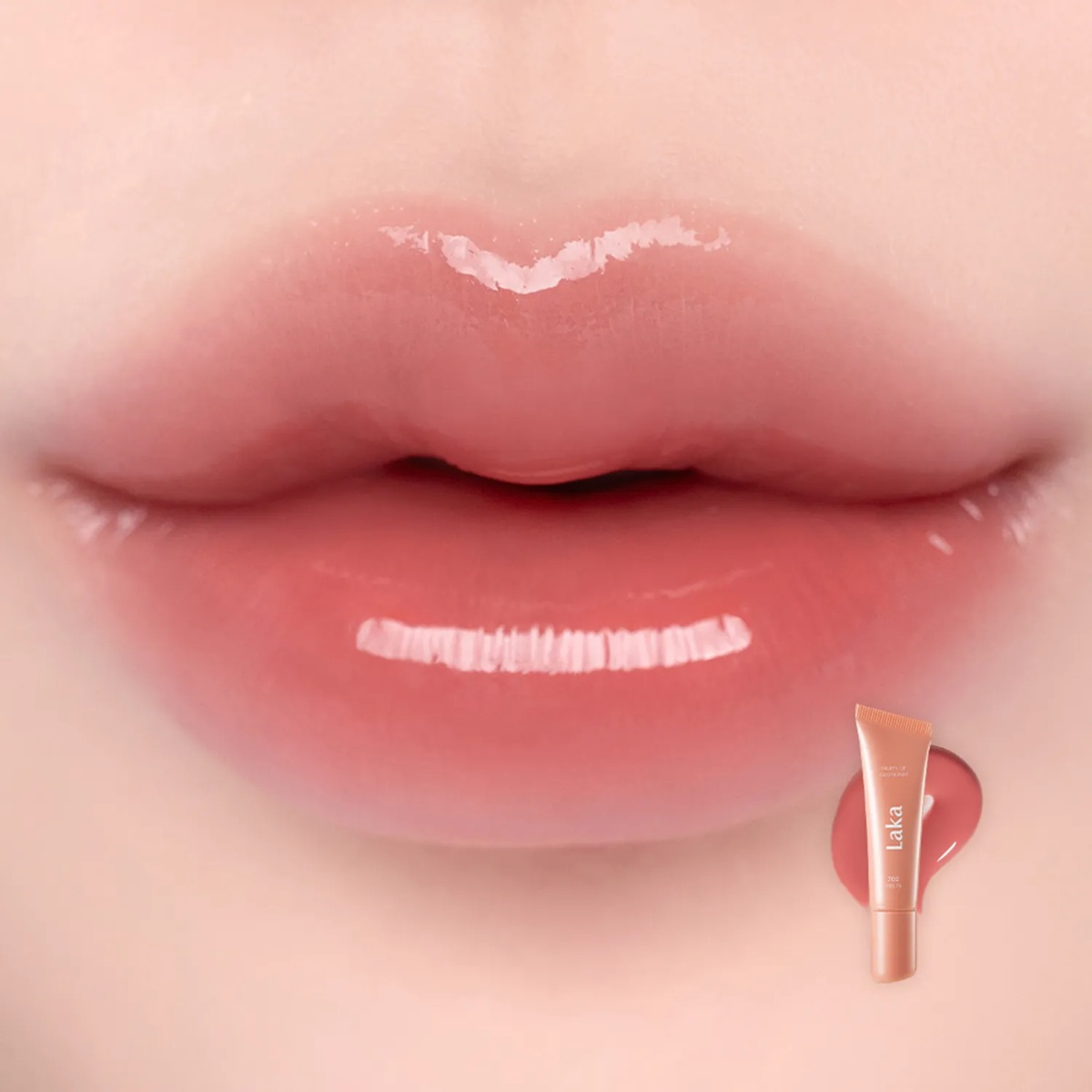 (LAKA) Fruity Lip Glotioner [#702 Melts] 10ml