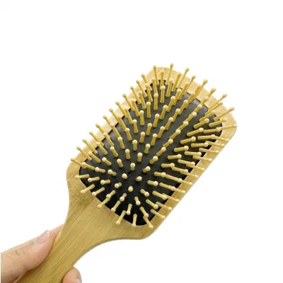 Lovely Unicorn Design Bamboo Brush Private Label Hair Brush