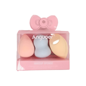 Makeup Factory Beauty  Sponge Cosmetics Wholesale Super soft  3PCS Makeup Sponge cosmetic puff box