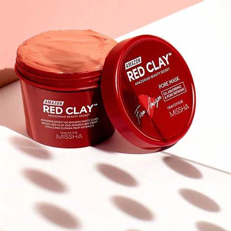 MISSHA AMAZON_RED_CLAY™_PORE_MASK