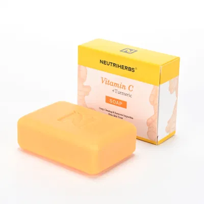 Neutriherbs Hydrate Brighten Acne Reduce Vitamin C Turmeric Soap