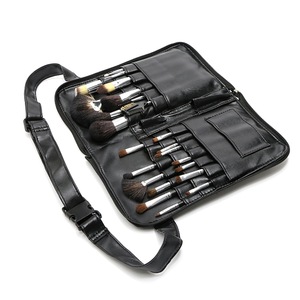 New Arrival 24 piece makeup belt natural hair makeup brushes set