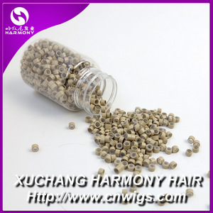 New style silicone micro rings tubes for hair extensions