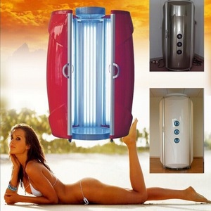 Newest Healthy Sunbed Skin Tanning Vertical for Body Solarium Cabin