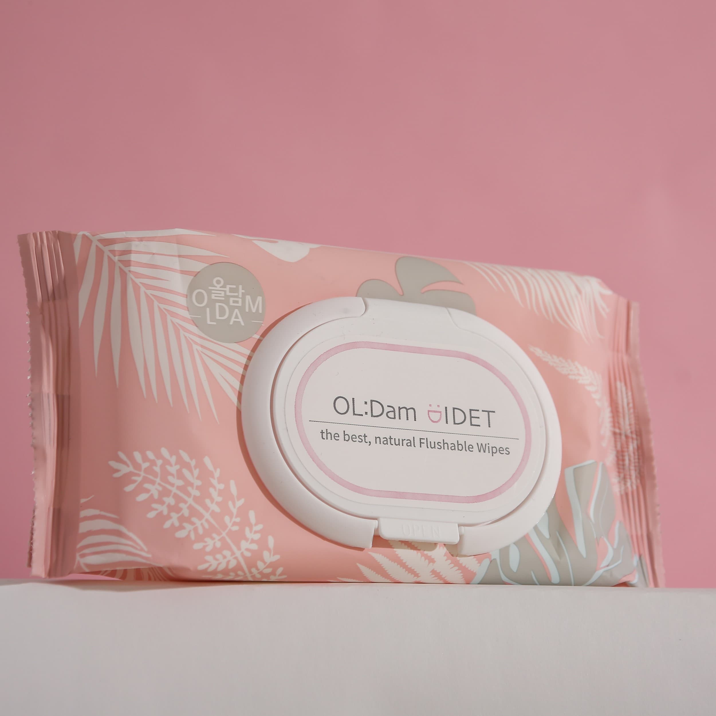 Oldam Flushable Bidet Original Wet Wipes