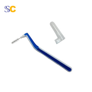 Oral cleaning soft L type refill interdental brush