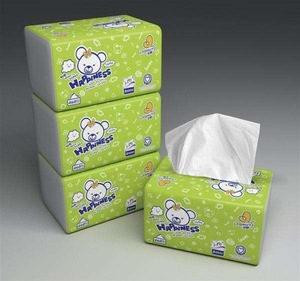 plastic bag Soft Virgin Facial Tissue