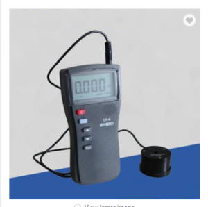 portable digital ultraviolet light meter/UV intensity radiation meter
