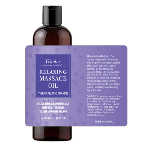 Private Label OEM/ODM Lavender Essential Oil Relaxing Body Massage Oil 250ml Pure Natural Compound Essential Oil