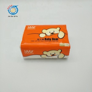 Professional design white color 100% virgin pulp soft pack facial tissue paper