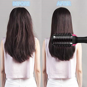 Professional Hot Air Brush with Straightening One Step Hair Dryer Brush hot air comb