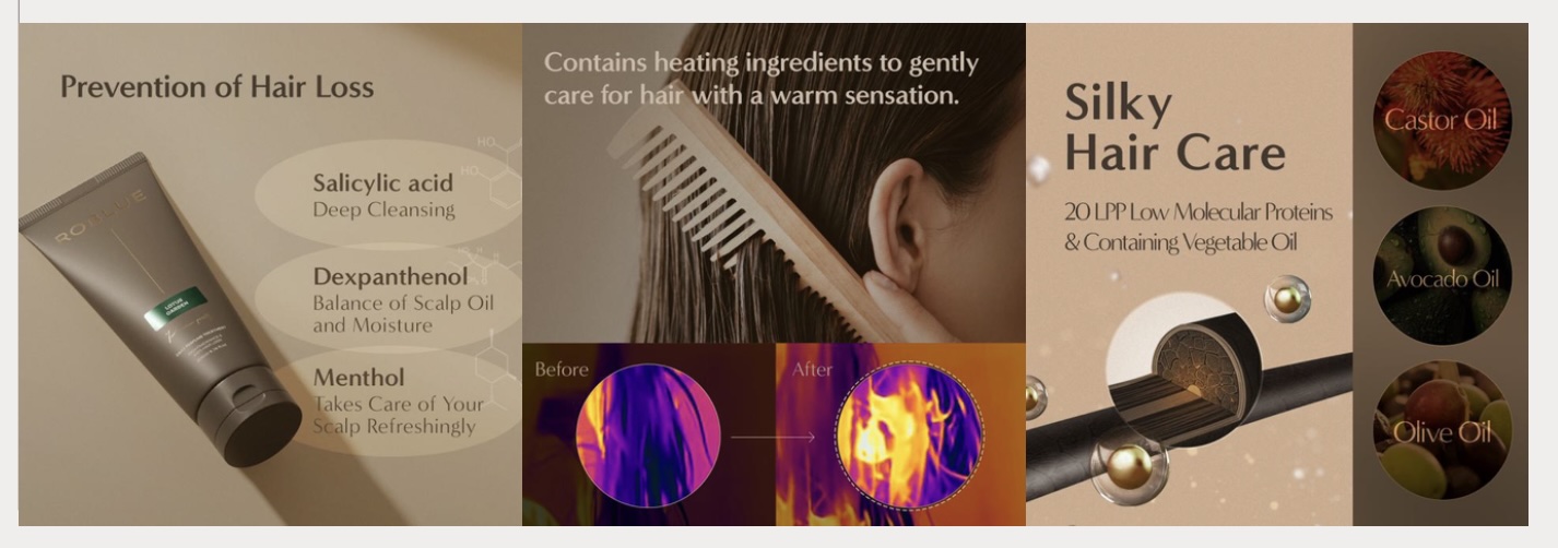[ROBLUE] Daily Perfume Treatment Rich Fragrance &amp; Anti-Hair loss