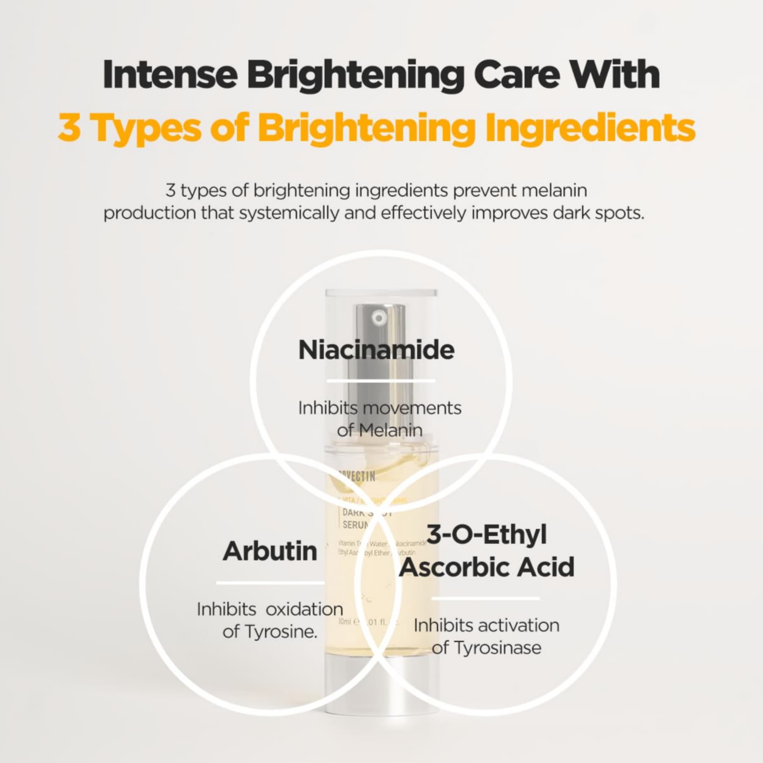 ROVECTIN Vita Dark Spot Serum for Clearing Blemish and Evening Skin Tone