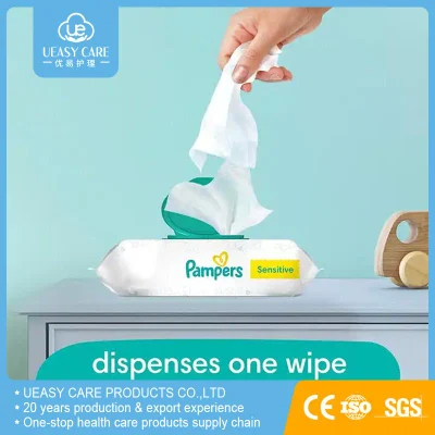 Sensitive Skin Baby Wet Wipes Wholesales Biodegradable Original Baby Wipes