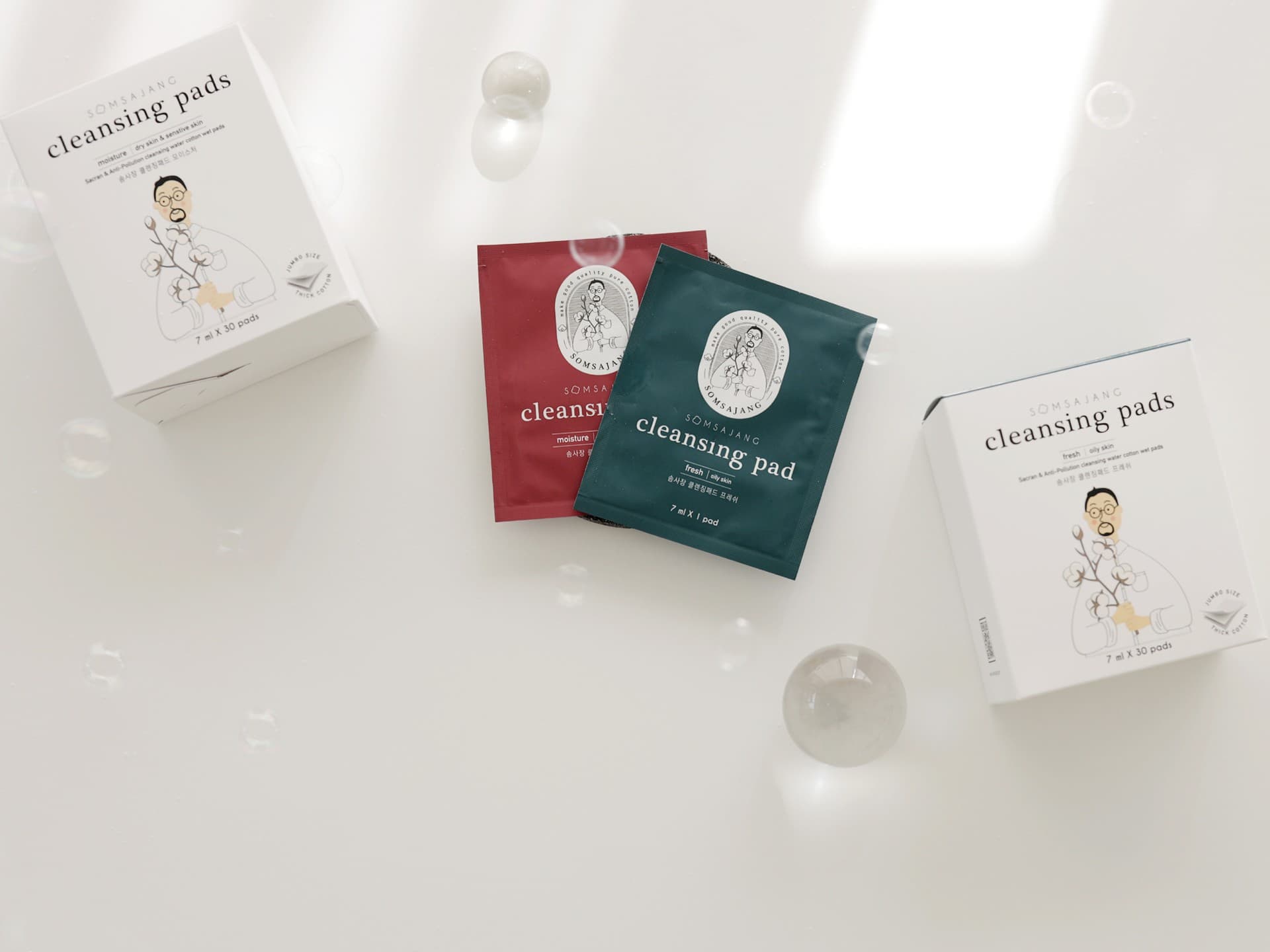 SOMSAJANG CLEANSING PAD MOISTURE