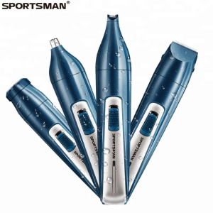 Sportsman Professional Rechargeable Electric Nose Hair Trimmer 4 in 1