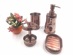 Stainless Steel Bathroom Accessory/Bathroom Accessory Set/Bath and Body Gift Set