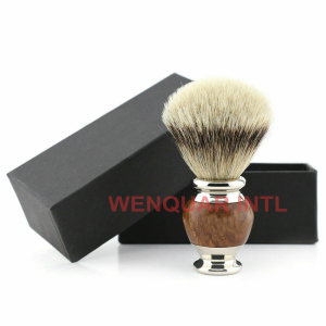 Stunning Silver tip Badger Shaving Brush Hand-Crafted Mens Grooming