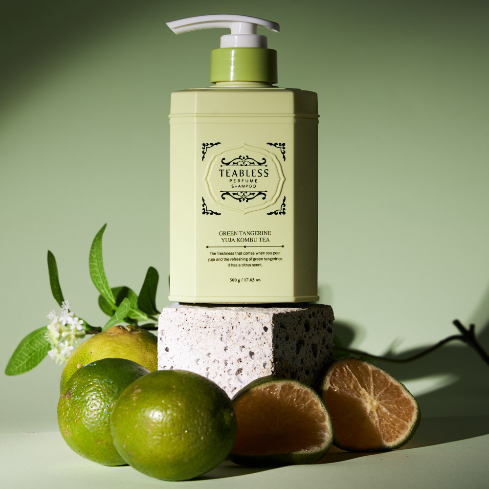 Teabless Green Tangerine Yuja Kombu Tea Perfume Shampoo 500g