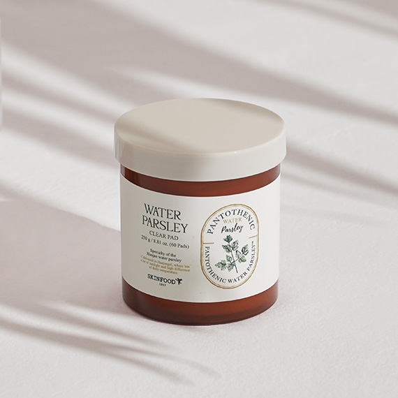 [THE SKIN FOOD] Pantothenic Water Parsley clear Pad (250g, 60 sheets)