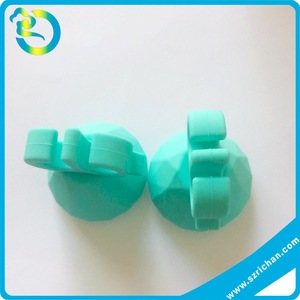 Welcome customized diamond silicone nail polish bottle rings hanger supplies