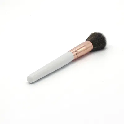 White Luxury Makeup Brush Set Kit Wholesale Wood Handle Private Label Foundation Cosmetic Makeup Brushes