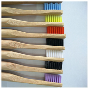 Wholesale Private Label Adults Oral Clean Bamboo Toothbrush