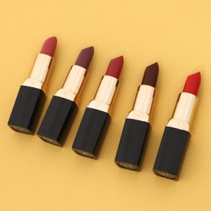 wholesale private label organic korean makeup cosmetics customed box matte cream lipstick
