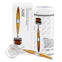 Zgts Derma Roller 192 Pins Titanium Microneedle Derma Rolling System 0.2-3.0mm