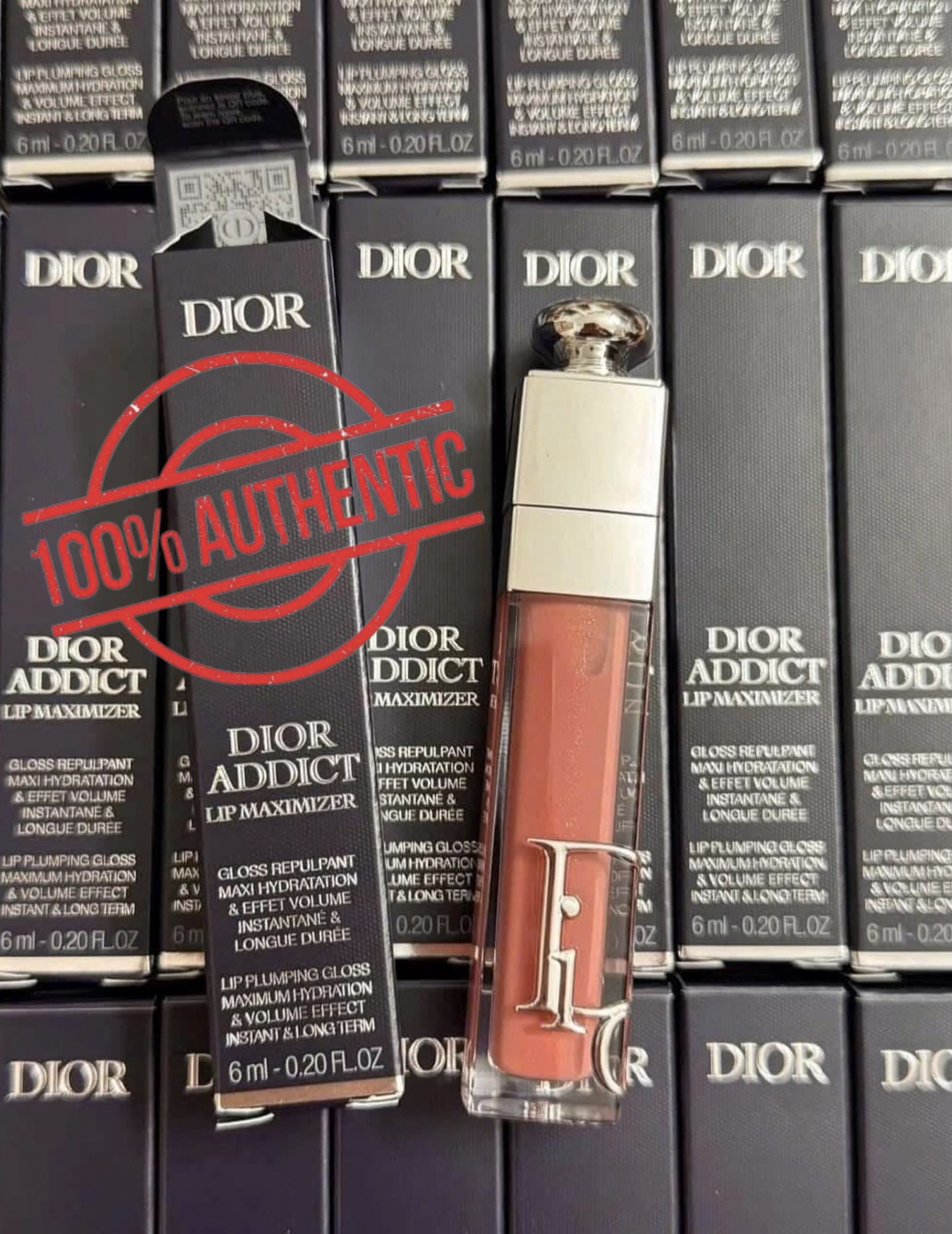 100% Authentic Dior Addict Lip Maximizer Hyaluronic Lip Plumper Intense