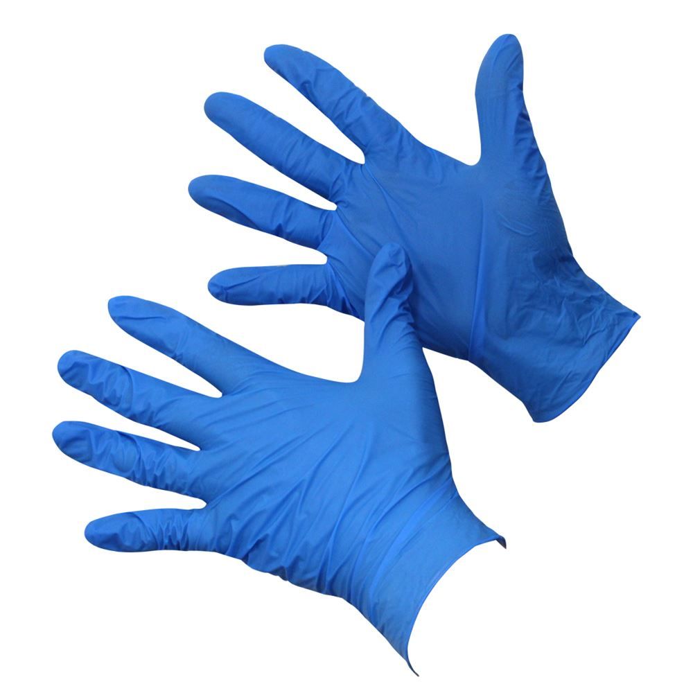 Gloveman Blue Stretch Nitrile Powder Free Gloves wholesales