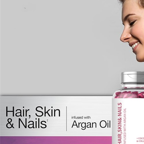 Hair Skin & Nails Softgels Dietary Supplement for Beauty Nutritional Support, Private Label OEM