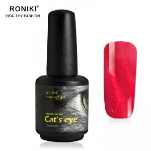 RONIKI Hot Flame Cat Eye Gel Polish,Cat Eye Gel,Cat Eye Gel Polish