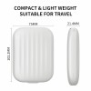 New Portable White Color Compact Wallet Style 1X/10X Magnifying LED Makeup Mirror