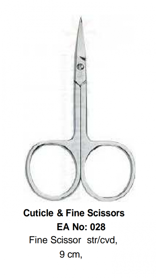 Cuticle scissor