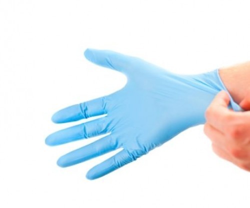 Gloveman Blue Stretch Nitrile Powder Free Gloves wholesales